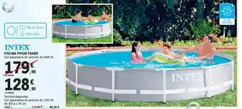 E.Leclerc INTEX Piscina prism frame oferta
