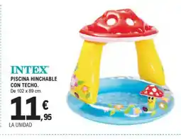 E.Leclerc INTEX Piscina hinchable con techo oferta