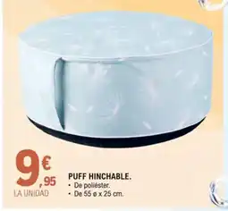 E.Leclerc Puff hinchable oferta