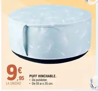 E.Leclerc Puff hinchable oferta