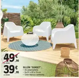 E.Leclerc Sillón sunset oferta