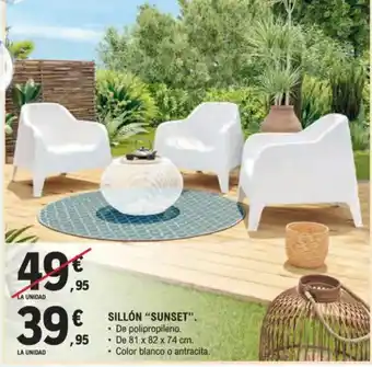 E.Leclerc Sillón sunset oferta
