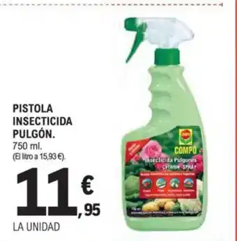 E.Leclerc Pistola insecticida pulgón oferta