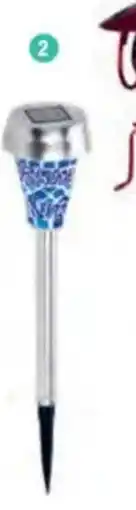 E.Leclerc Antorcha solar con mosaico oferta