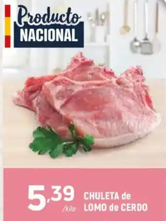 Coviran Chuleta de lomo de cerdo oferta