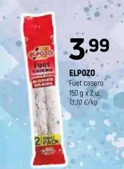 Coviran ELPOZO Fuet casero oferta