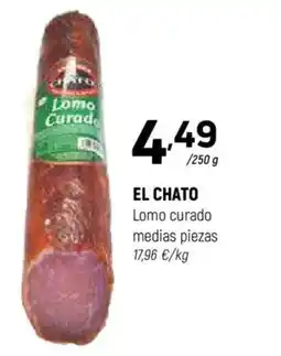 Coviran EL CHATO Lomo curado medias piezas oferta