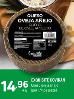 Coviran EXQUISITÉ COVIRAN Queso oveja añejo oferta