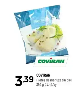 Coviran COVIRAN Filetes de merluza sin piel oferta