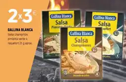 Coviran GALLINA BLANCA Salsa champiñón, pimienta verde o roquefort oferta