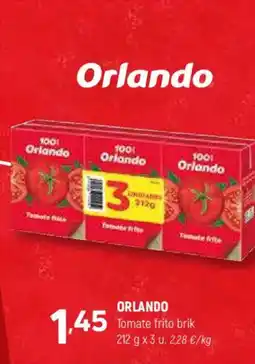 Coviran ORLANDO Tomate frito oferta