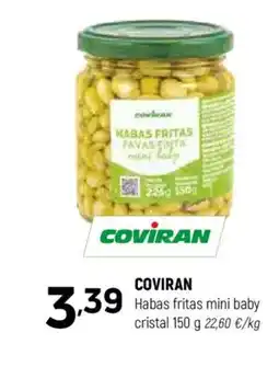 Coviran COVIRAN Habas fritas mini baby cristal oferta