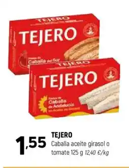 Coviran TEJERO Caballa aceite girasol o tomate oferta