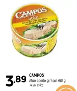 Coviran CAMPOS Atún aceite girasol oferta