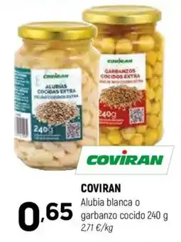 Coviran COVIRAN Alubia blanca o garbanzo cocido oferta