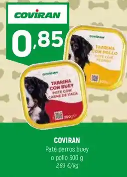Coviran COVIRAN Paté perros buey o pollo oferta