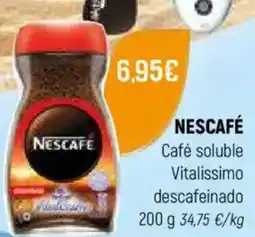 Coviran NESCAFÉ café soluble vitalissimo descafeinado oferta