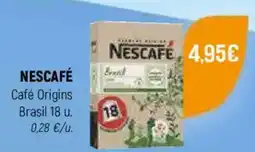 Coviran NESCAFÉ Café Origins Brasil 18 u. oferta