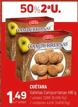 Coviran CUÉTARA Galletas Campurrianas oferta