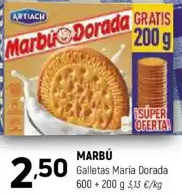 Coviran MARBÚ Galletas María Dorada oferta