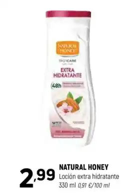Coviran NATURAL HONEY Loción extra hidratante oferta