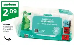 Coviran COVIRAN Toallita infantil 72 u oferta