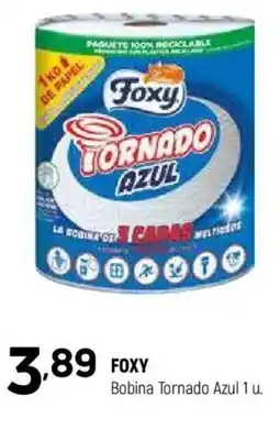 Coviran FOXY Bobina Tornado Azul 1 u. oferta