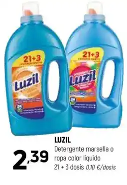 Coviran LUZIL Detergente marsella o ropa color líquido oferta
