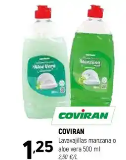 Coviran COVIRAN Lavavajillas manzana o aloe vera oferta