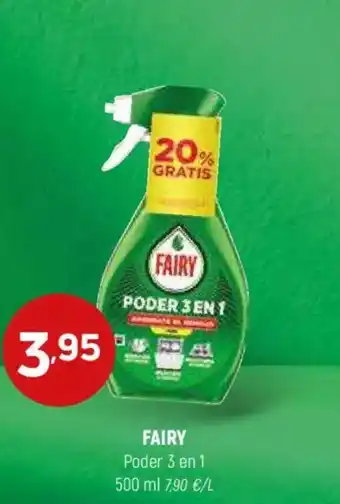 Coviran FAIRY Poder 3 en 1 oferta
