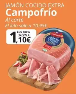 Maskom Supermercados CAMPOFRIO Jamón cocido extra oferta