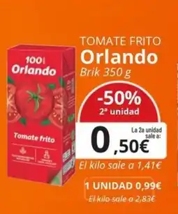 Maskom Supermercados ORLANDO Tomate frito oferta
