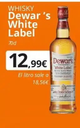 Maskom Supermercados DEWAR'S WHITE LABEL Whisky oferta