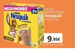 Maskom Supermercados NESQUIK Cacao instantáneo oferta