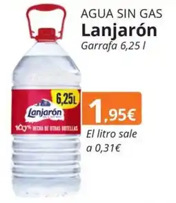 Maskom Supermercados LANJARON Agua sin gas oferta