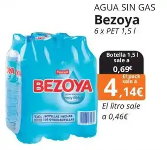 Maskom Supermercados BEZOYA Agua sin gas oferta