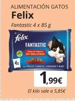 Maskom Supermercados FELIX Alimentación gatos oferta