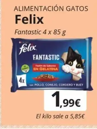 Maskom Supermercados FELIX Alimentación gatos oferta