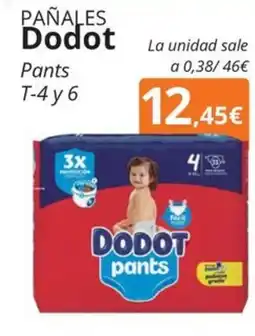 Maskom Supermercados DODOT Pañales oferta