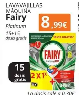 Maskom Supermercados FAIRY Lavavajillas maquina oferta