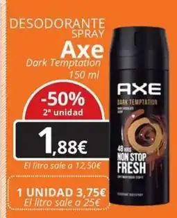 Maskom Supermercados AXE Desodorante spray oferta