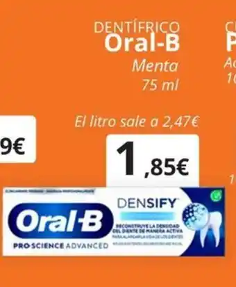 Maskom Supermercados ORAL B Dentífrico oferta