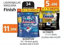 Maskom Supermercados FINISH Lavavajillas maquina oferta