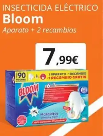 Maskom Supermercados BLOOM insecticida eléctrico oferta