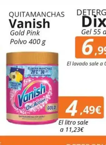 Maskom Supermercados VANISH Quitamanchas oferta