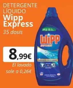 Maskom Supermercados WIPP EXPRESS Detergente liquido oferta