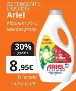 Maskom Supermercados ARIEL Detergente liquido oferta