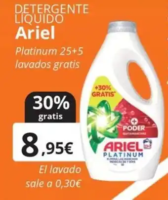 Maskom Supermercados ARIEL Detergente liquido oferta