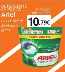 Maskom Supermercados ARIEL Detergente capsulas oferta