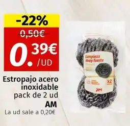 Maskom Supermercados AM Estropajo acero inoxidable oferta